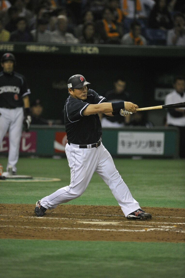 2013年、現役最終年の山崎　©Nanae Suzuki