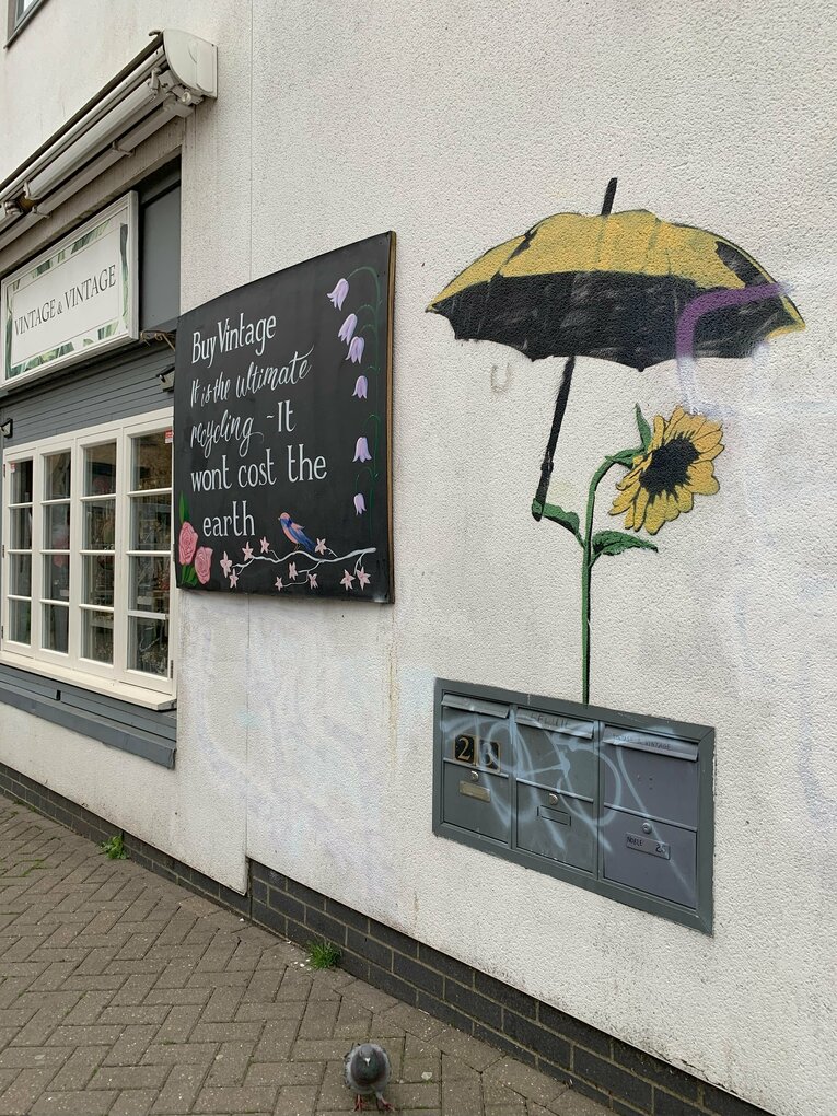 オシャレなブライトンの町並み　©Yoichi Igawa　