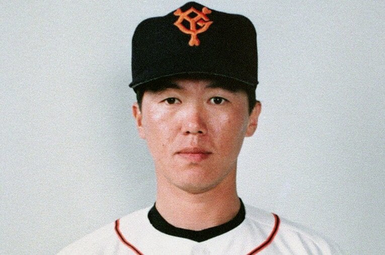 巨人時代の佐藤洋氏 ／ photograph by JIJI PRESS