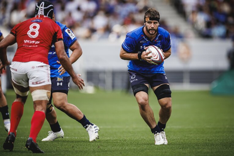 ラクラン・ボーシェー（埼玉パナソニックワイルドナイツ）©︎Kiichi Matsumoto