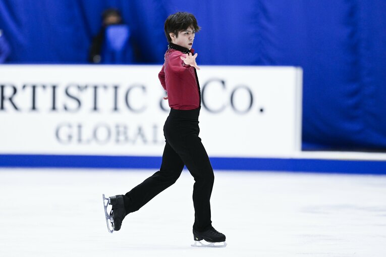 NHK杯、ショート『Gravity』　©Asami Enomoto