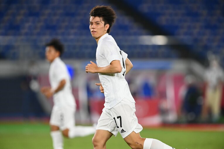 【歴代五輪代表メンバー】東京五輪の田中碧　©Takuya Kaneko/JMPA