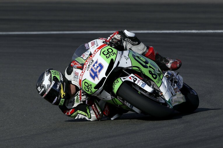 2014年のスコット・レディング。GO&FUN ホンダ・グレシーニから参戦し、ランキング12位だった　©Satoshi Endo