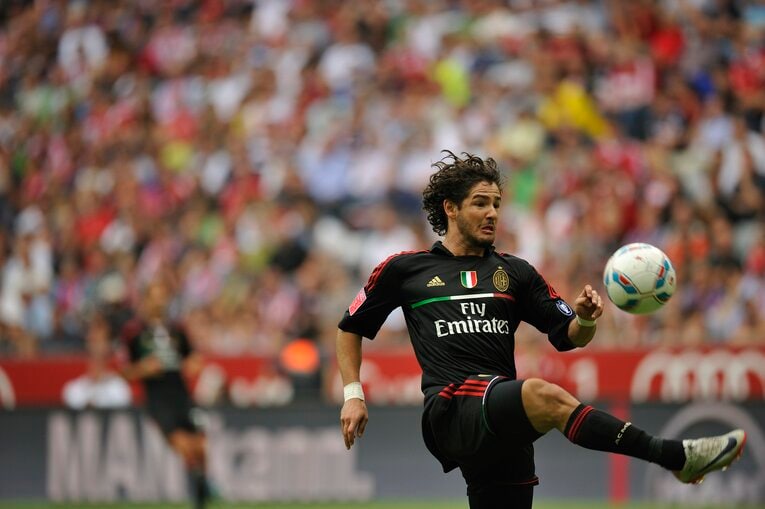 ミラン時代のパト　©Takuya Sugiyama