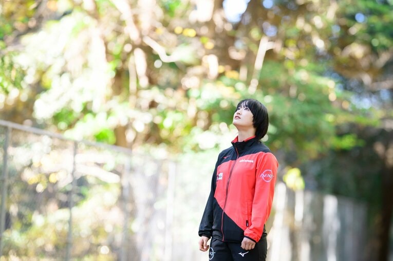 競技引退から1年半、空手の普及活動やテレビ出演などでも話題の清水希容さん　©Miki Fukano