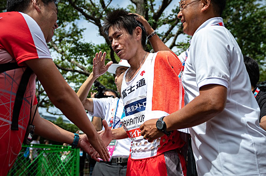 中村匠吾は「天性の夏ランナー」。MGC優勝を導いた1年前の完璧な準備。<Number Web> photograph by Takuya Sugiyama