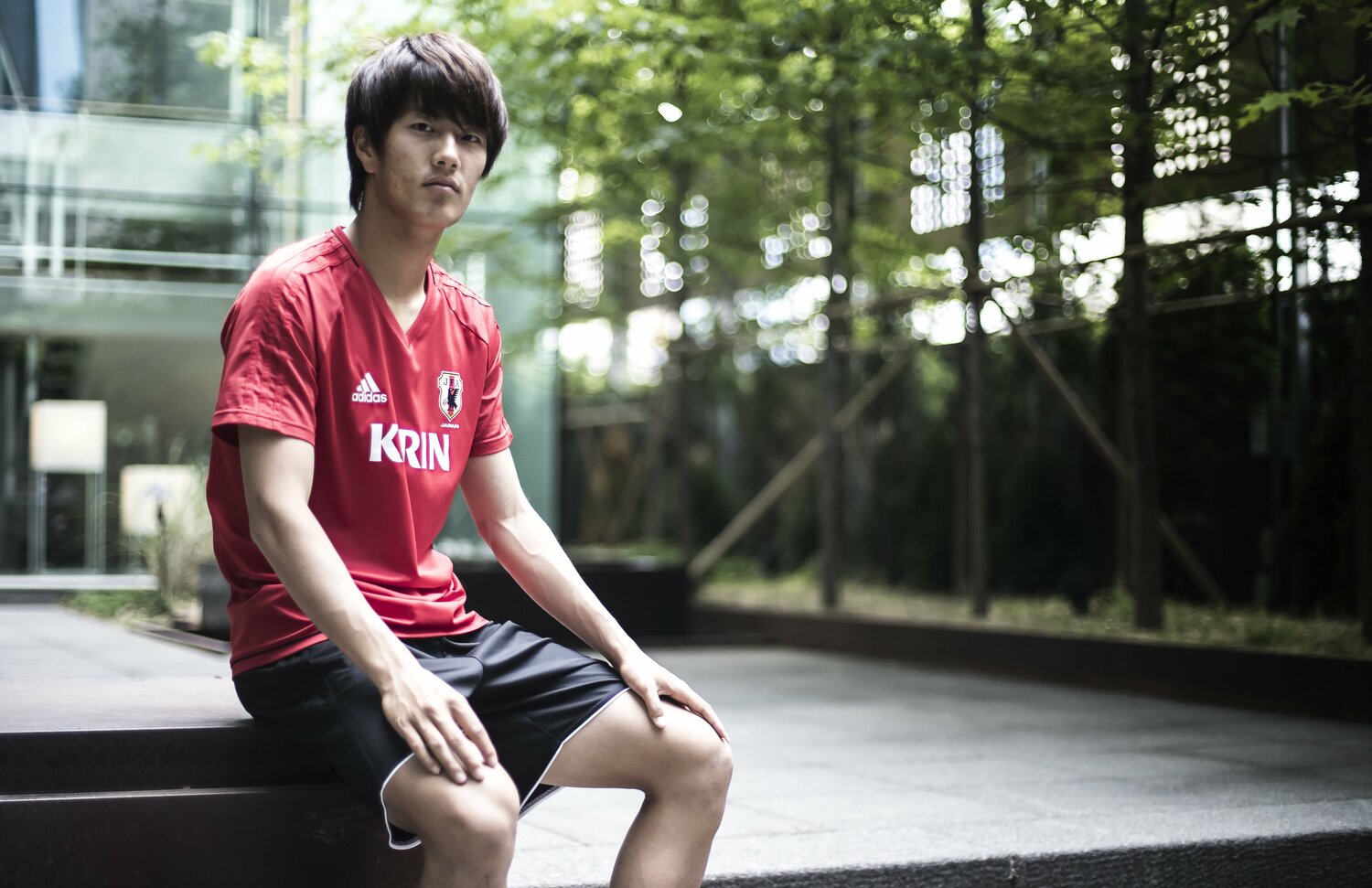 2017年、U-20W杯を前にした当時の小川 ©Lars Baron - FIFA/Getty Images