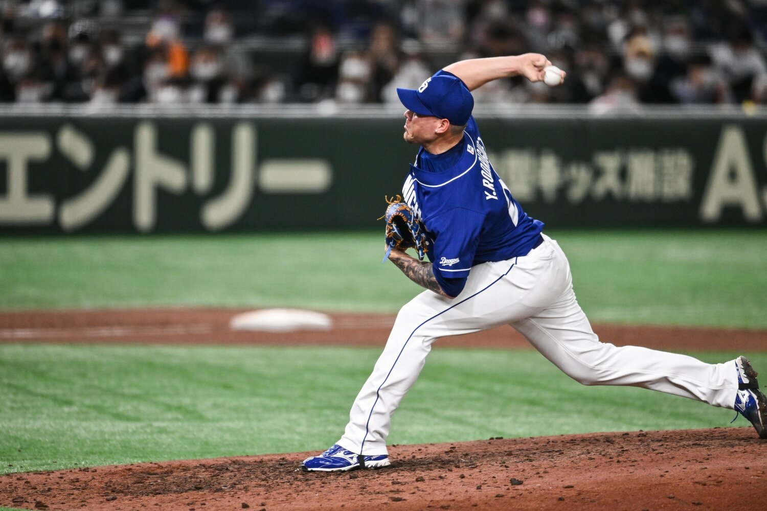 2023年シーズン前に米国へ亡命したジャリエル・ロドリゲス　©Nanae Suzuki