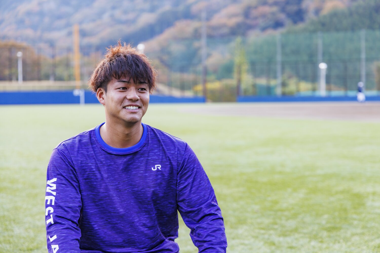 JR西日本野球部の西山統麻さん（今季で勇退）。智弁和歌山高時代もキャプテンを務め、高3の夏に甲子園出場