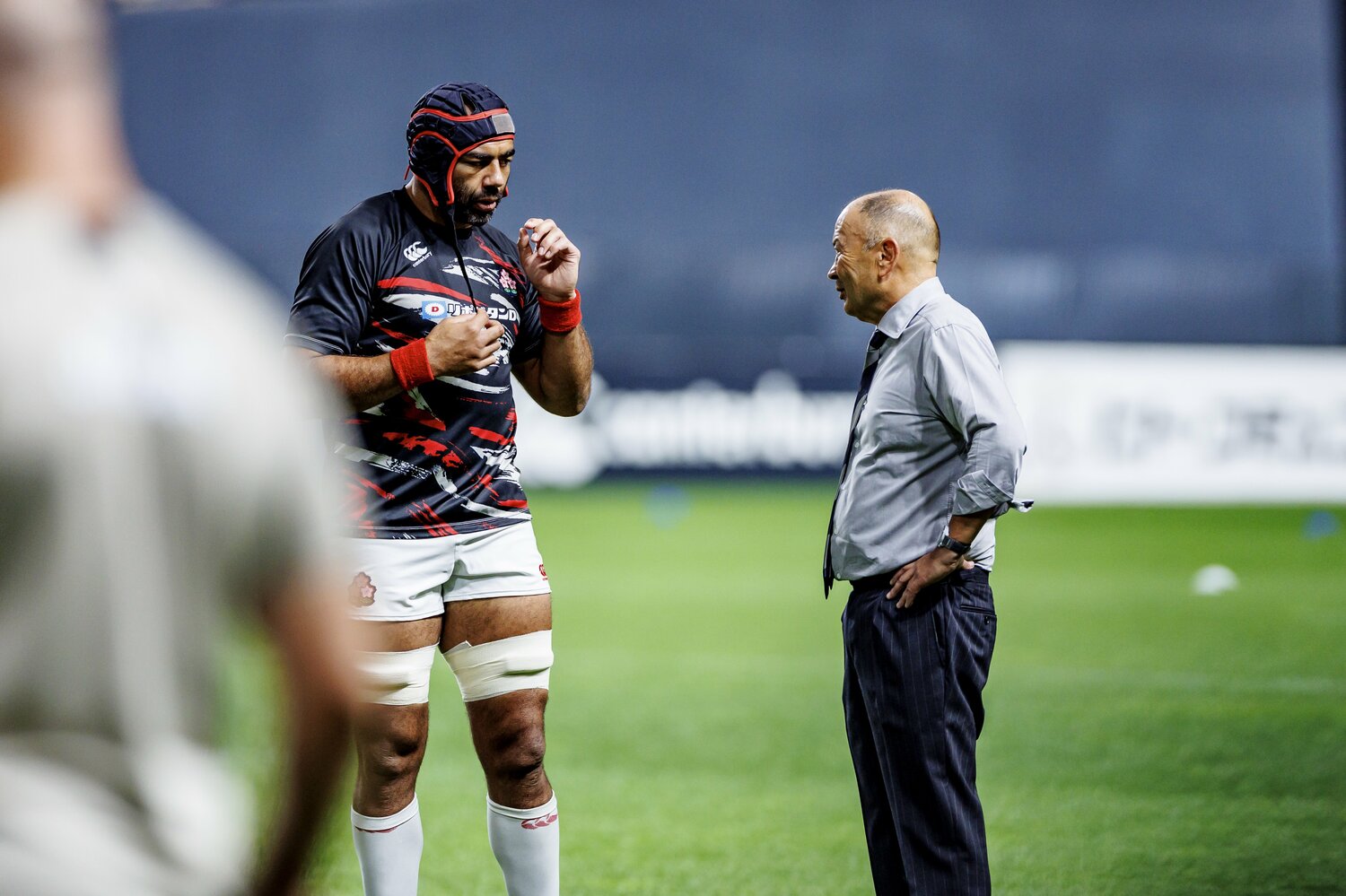 リーチマイケル（左）ら経験のある選手たちに休養を与え、今大会は若手主体のメンバーで挑んだ（写真は2024年7月21日イタリア戦）©︎Kiichi Matsumoto