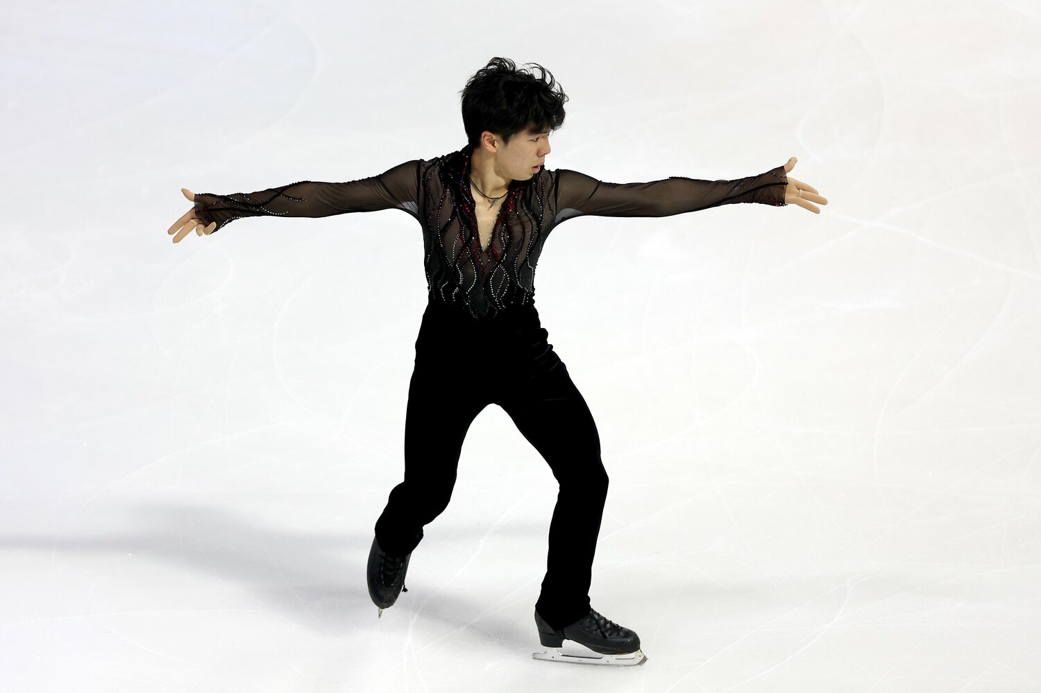 スケートアメリカSPでは自己ベストスコアを更新　©Getty Images