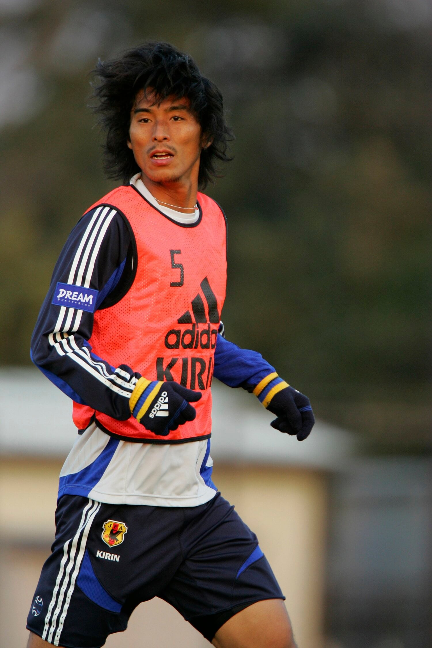 オシムが待望していた中澤佑二の復帰。最終ラインに安定感をもたらした　©︎Toshiya Kondo