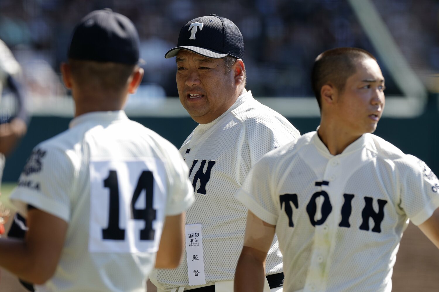 大阪桐蔭を率いる西谷浩一監督。今夏は甲子園2回戦で敗れた ©Shigeki Yamamoto