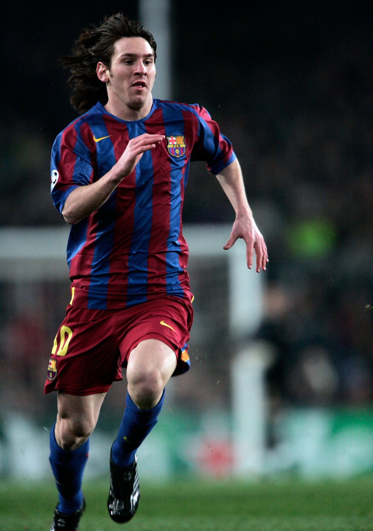 2006年3月、18歳のメッシ ©Takuya Sugiyama