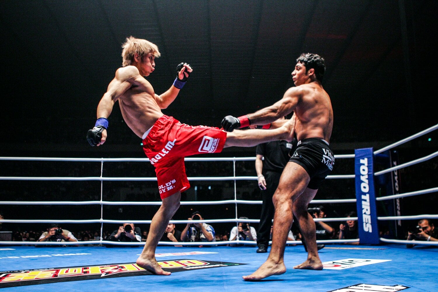 2005年7月6日、所英男vs.アレッシャンドリ・フランカ・ノゲイラ　©Susumu Nagao