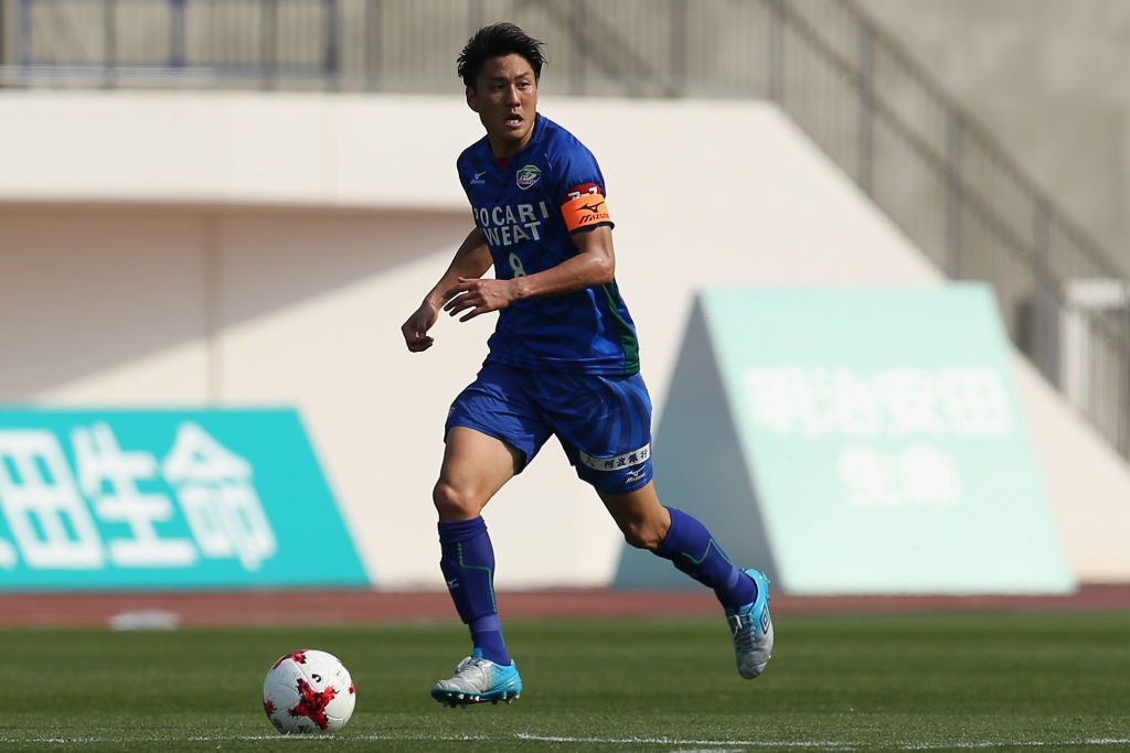 徳島時代の岩尾　©Getty Images