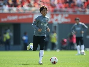 矢島慎也、浦和で出場はまだ5分間。「秋まで我慢っていう流れには……」