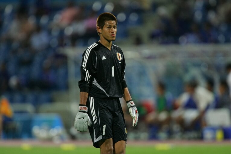 曽ケ端準（2004年アテネ五輪）©︎Takuya Sugiyama/JMPA