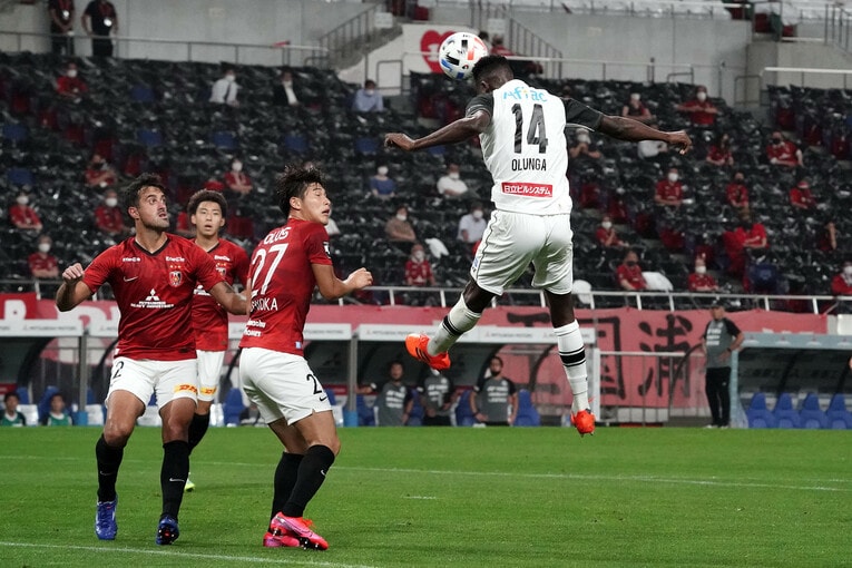 2020年のJ1でMVPに輝いたオルンガはあまりに強烈だった　©Getty Images