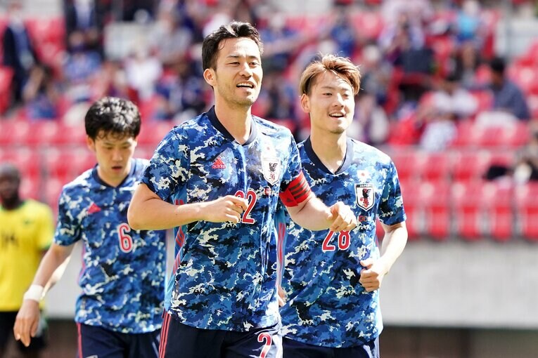 北京五輪では世代の一員として、ロンドン五輪ではOA枠として、すでに出場経験を持つ吉田麻也　©Getty Images