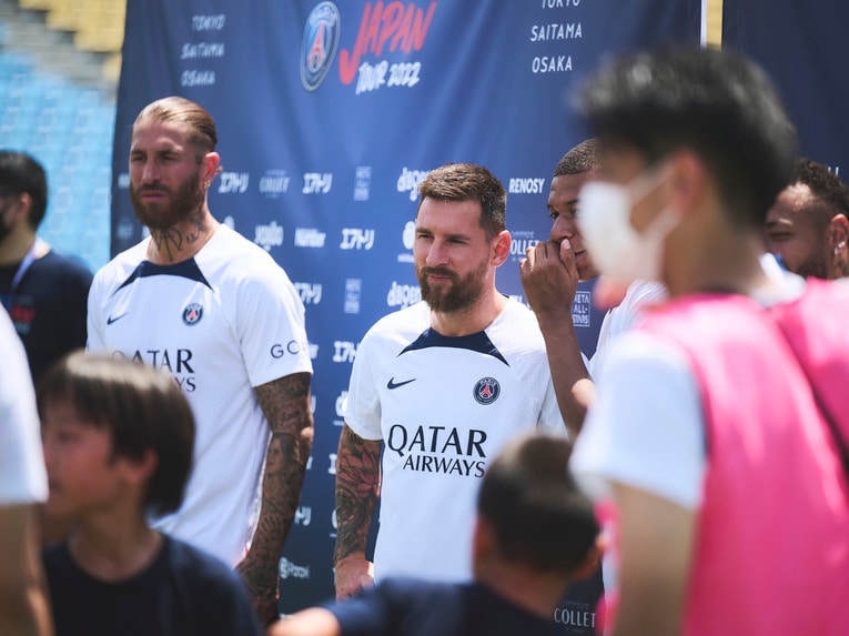 18日、キッズサッカークリニック　©Yuki Suenaga