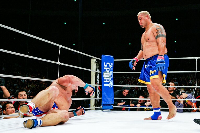 1RTKOでMMA初勝利をあげた　©Susumu Nagao