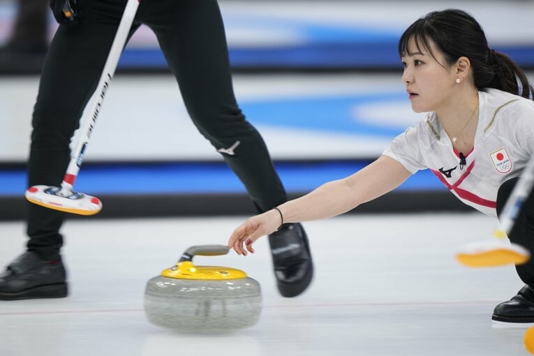北京五輪のカーリング女子日本代表、ロコ・ソラーレ　©JMPA