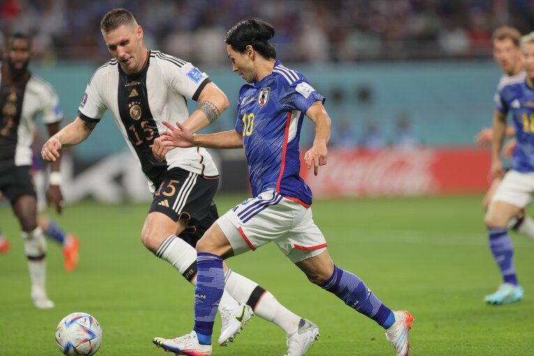 途中出場した南野　©Kaoru Watanabe/JMPA