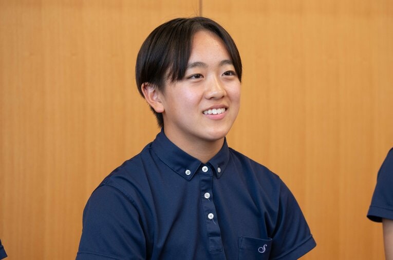 陸上部の主将も務めた中村　©Tadashi Hosoda