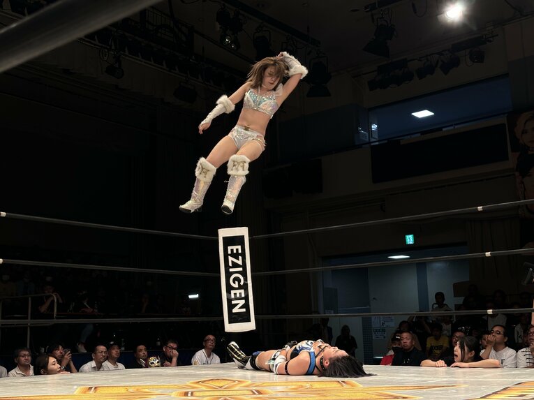 マリーゴールドの女子プロレスラー・桜井麻衣　©Norihiro Hashimoto