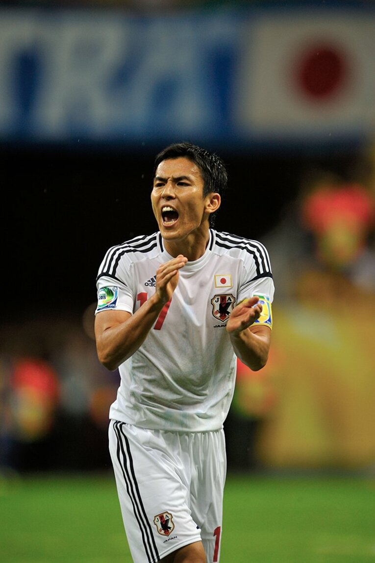 2013年コンフェデ杯での長谷部　©Takuya Sugiyama