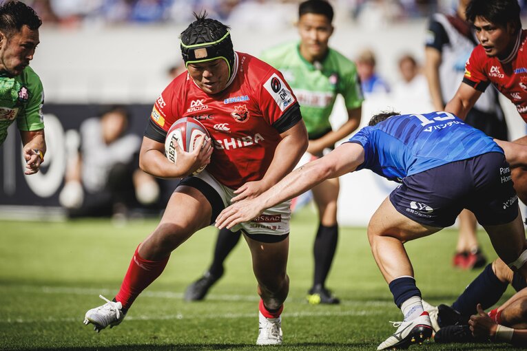 小鍜治悠太（東芝ブレイブルーパス東京）©︎Kiichi Matsumoto