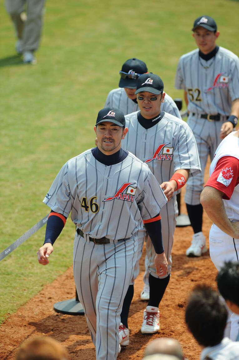 2008年北京五輪。1次リーグのカナダ戦　©JMPA