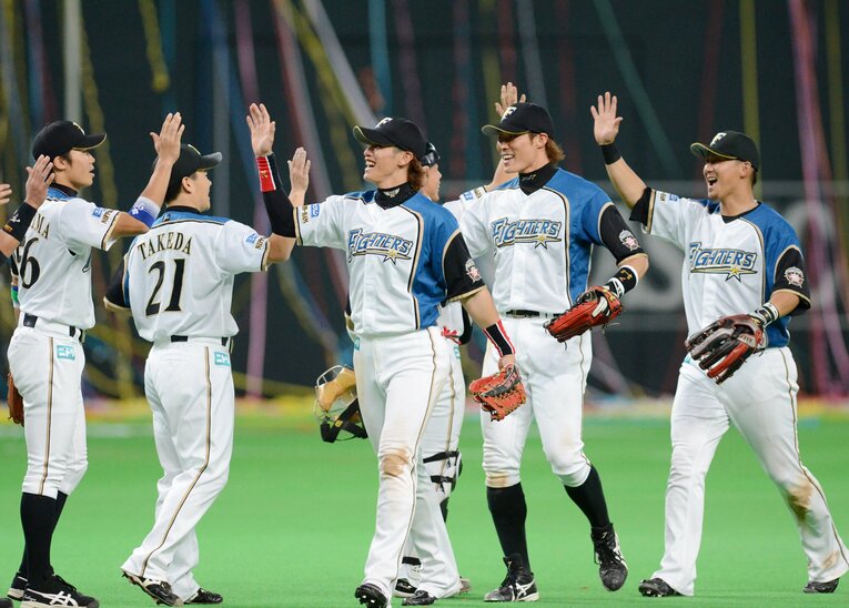 2012年のリーグ優勝に貢献した糸井　©︎JIJI PRESS