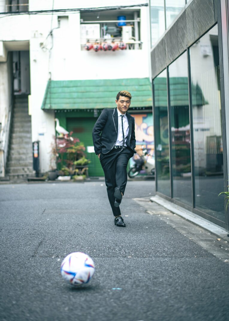 2023年初頭のインタビューにて　©Takuya Sugiyama