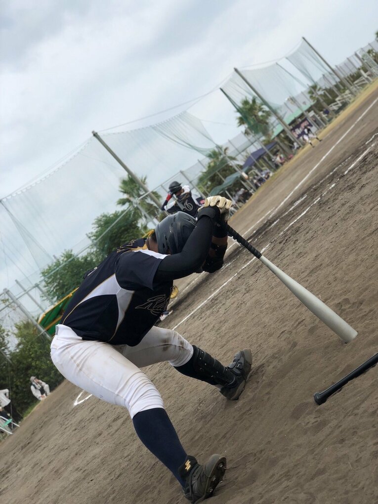 貝塚ヤング時代の松川　画像提供：川端末吉監督