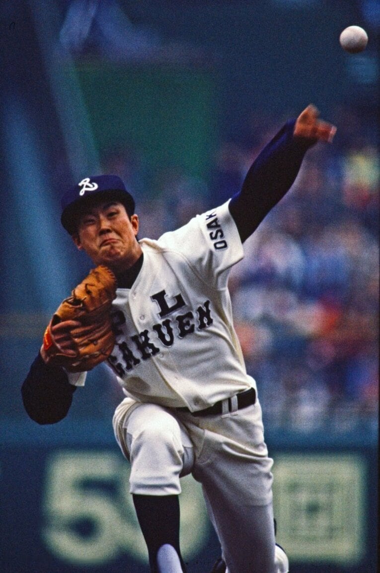 野村弘／PL学園 ／ photograph by Katsuro Okazawa/AFLO