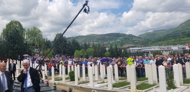 多くの関係者、ファンが参列した葬儀の様子　©︎Shuichi Tamura