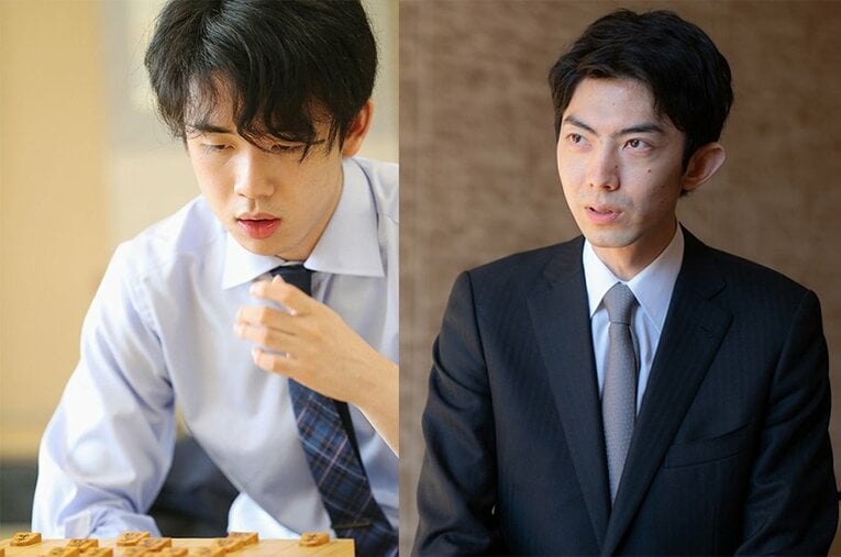 藤井聡太二冠と対局した中村太地七段。対局で感じた印象が興味深い（それぞれ2020年撮影。藤井二冠は代表撮影） ／ photograph by Kyodo News/Nanae Suzuki