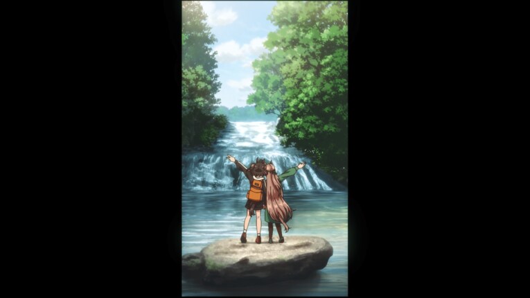 場所は千葉県にある養老渓谷と思われる　©2023 アニメ「ウマ娘 プリティーダービー Season 3」製作委員会