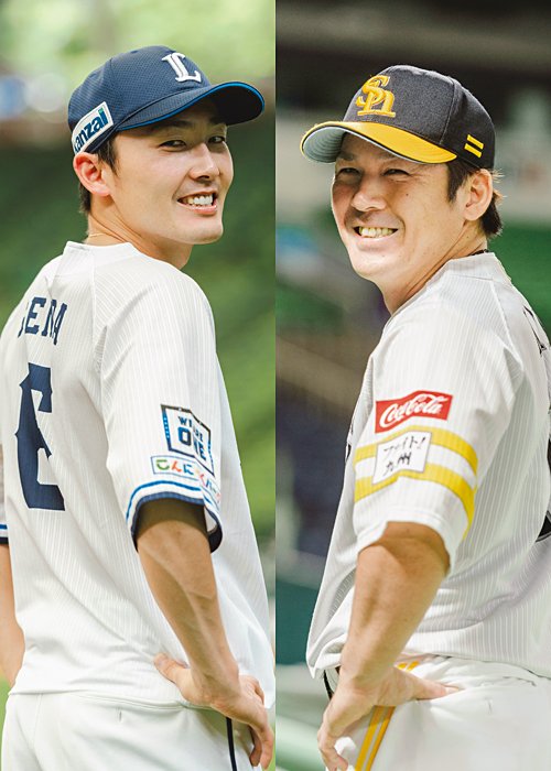 大分県で同期だった源田と甲斐。ともに甲子園出場経験はなし