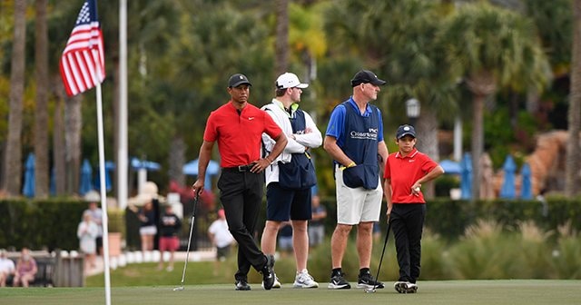 メッシ好きの息子と父親ウッズの競演、男女ミックス大会の実施改めて問われるゴルフの可能性