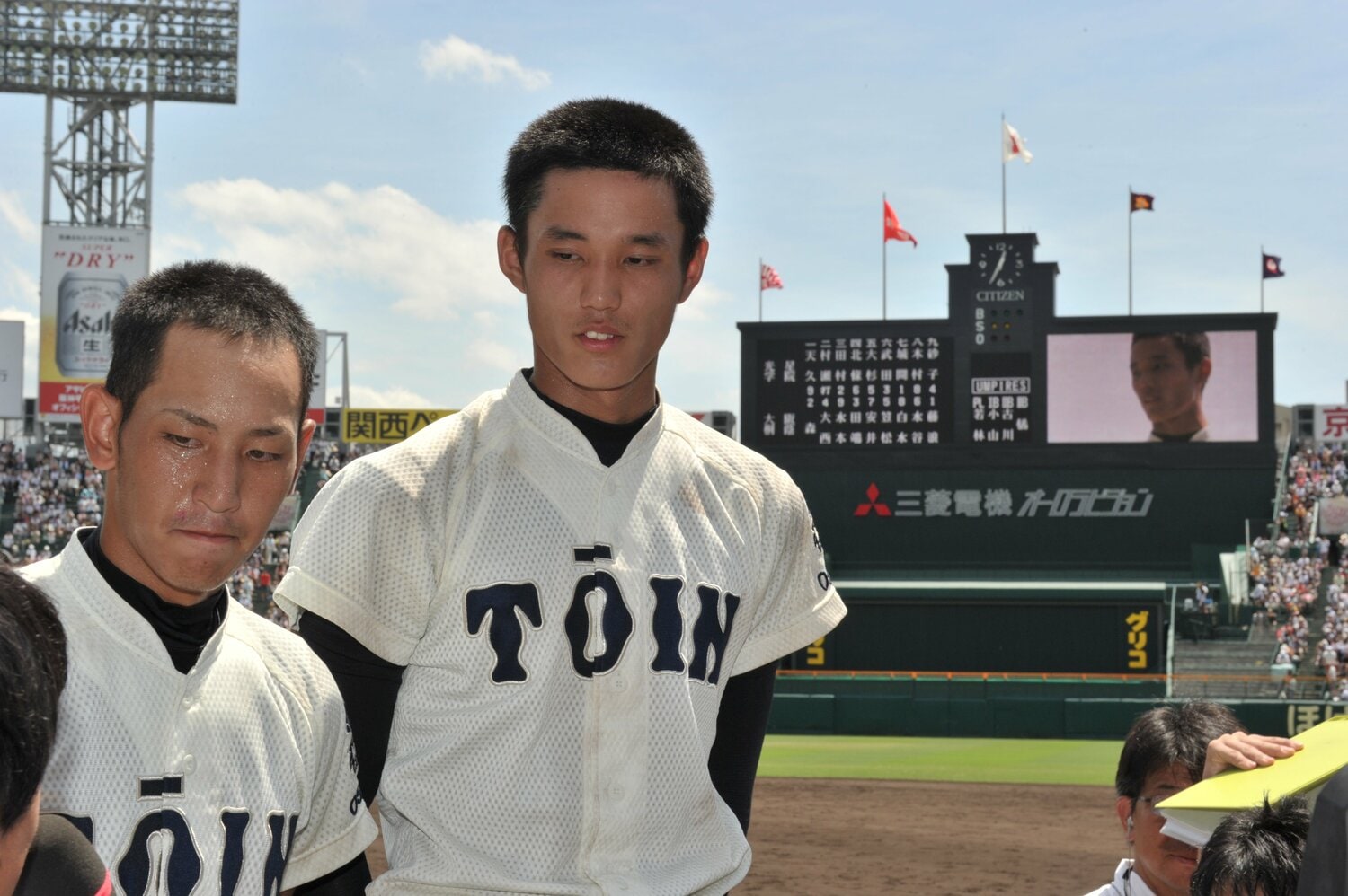 この世代の高3時に甲子園春夏連覇を達成した大阪桐蔭。エース藤浪とも城間は中学時代に対戦経験があった ©Hideki Sugiyama