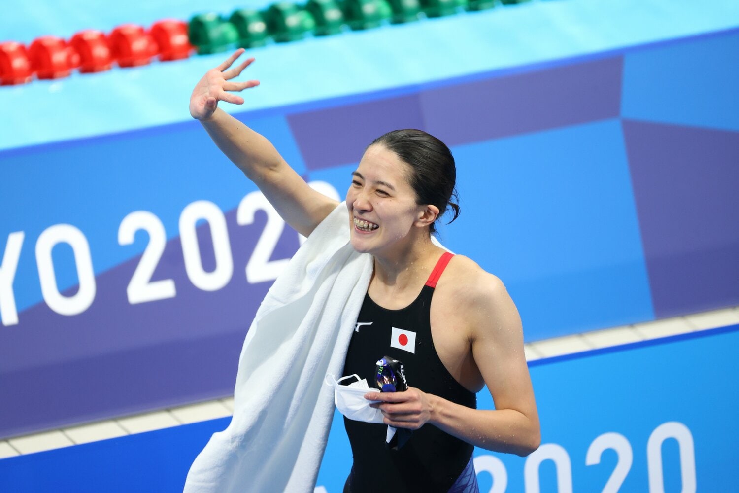 東京五輪で2つの金メダルを獲得した大橋悠依　©︎JMPA