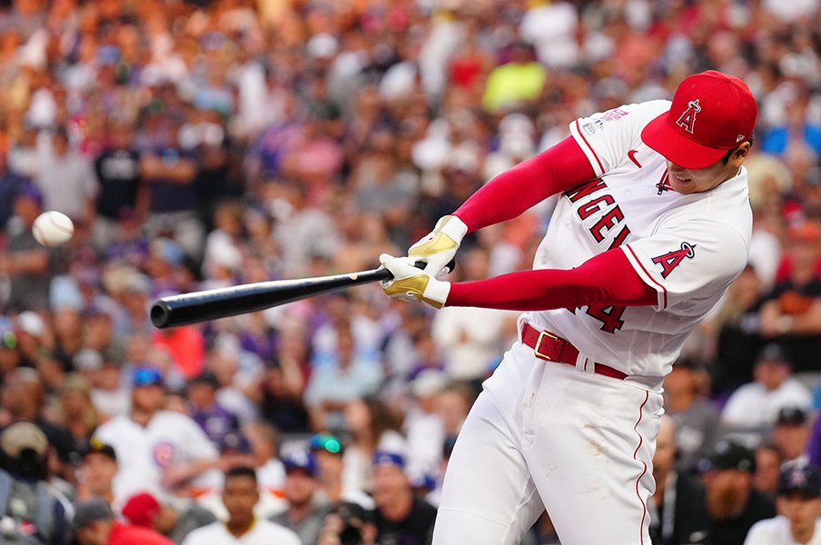 HRダービーの大谷©Getty Images