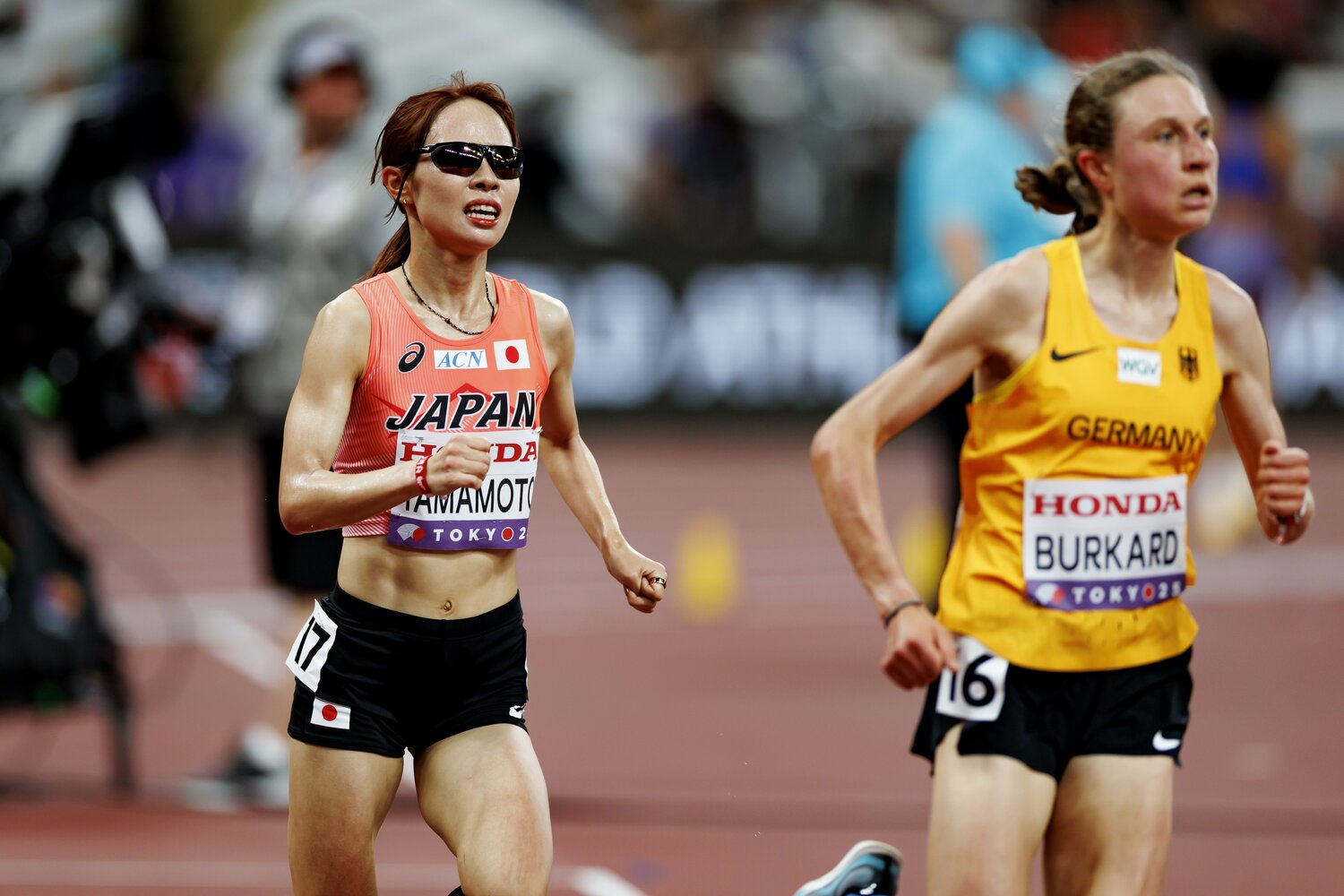 レース後半、山本の体力は消耗していた　©Kiichi Matsumoto