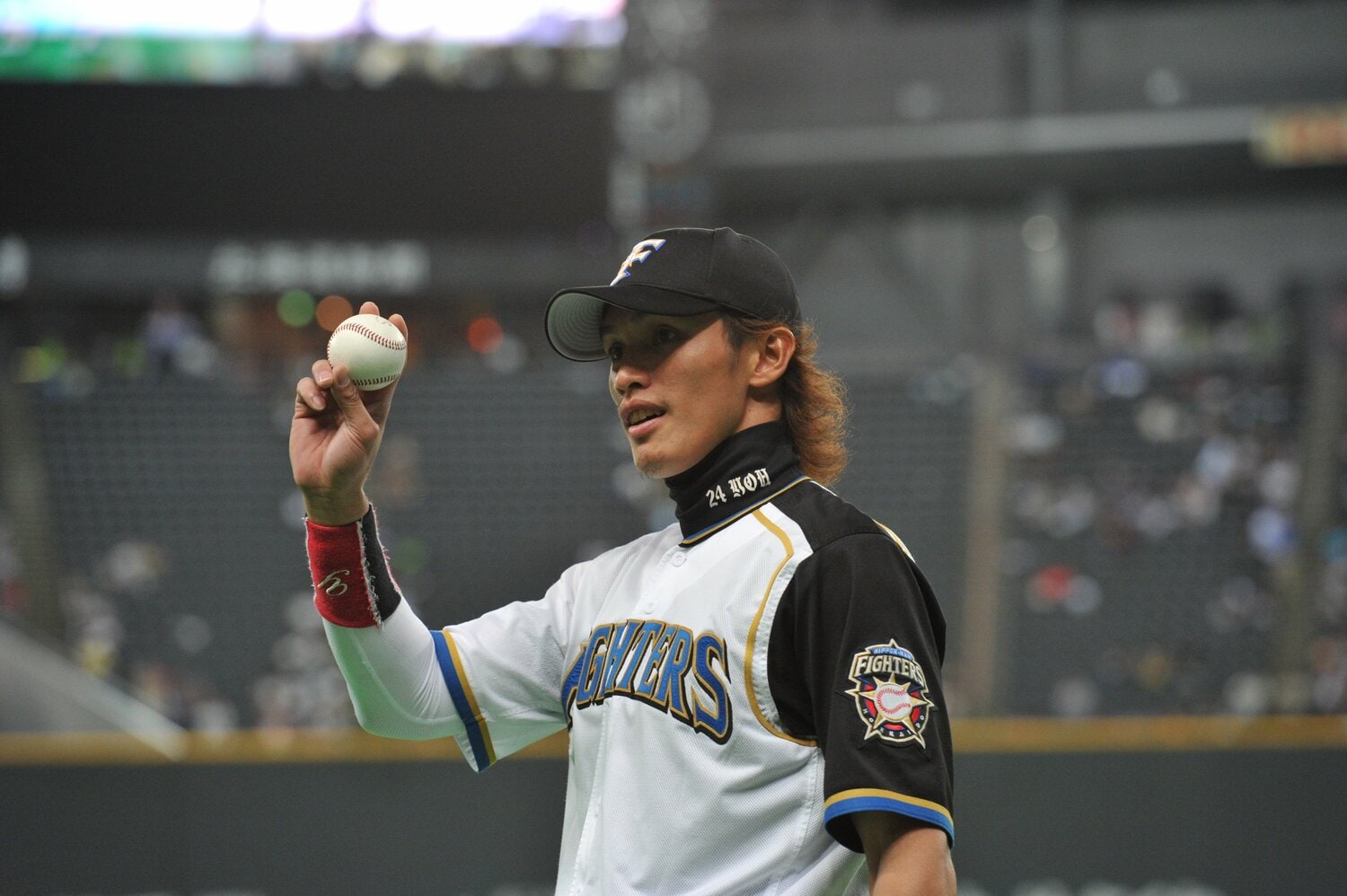 日本ハム時代の陽岱鋼。37歳の現在は独立リーグ、オイシックス新潟アルビレックスBCでプレーする ©Hideki Sugiyama