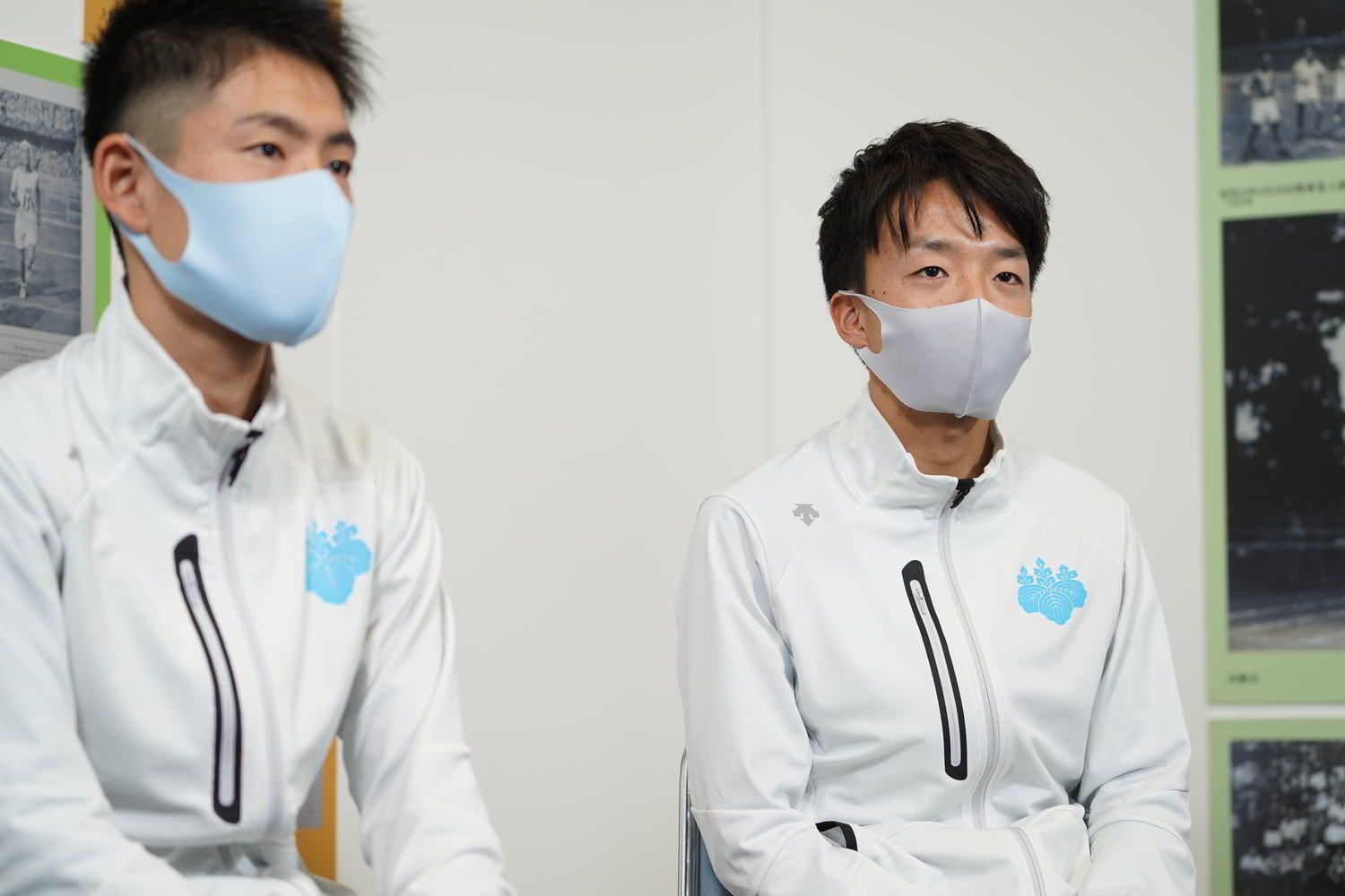 猿橋（右）が当時の大土手を語る