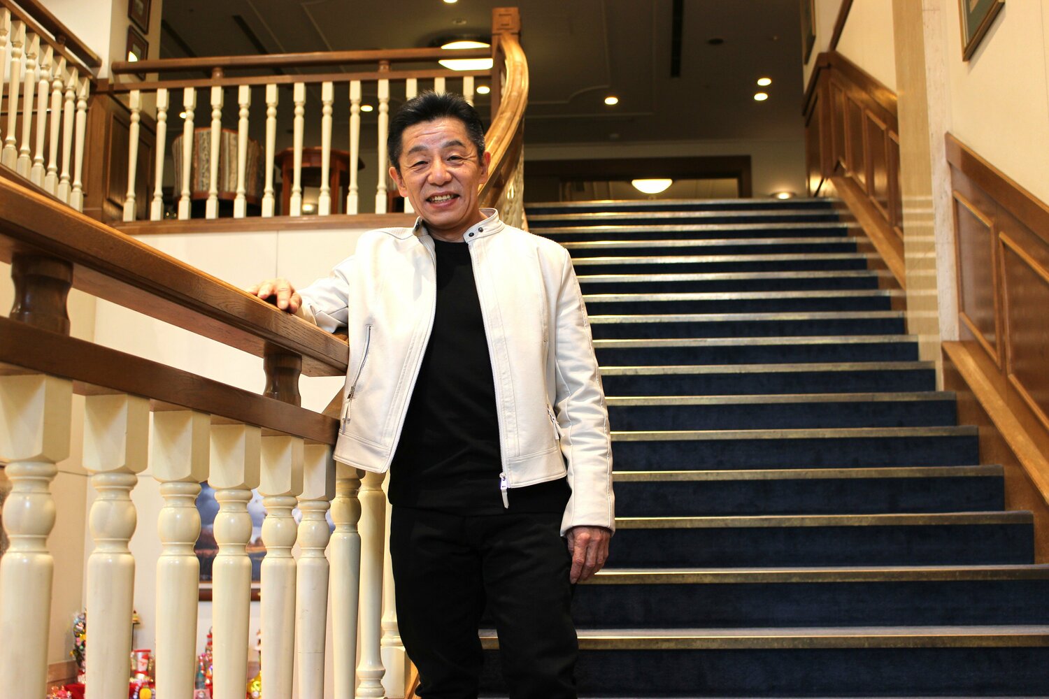 引退後も体重をキープしながら、ゆっくりとした時間を過ごしている　©Number Web