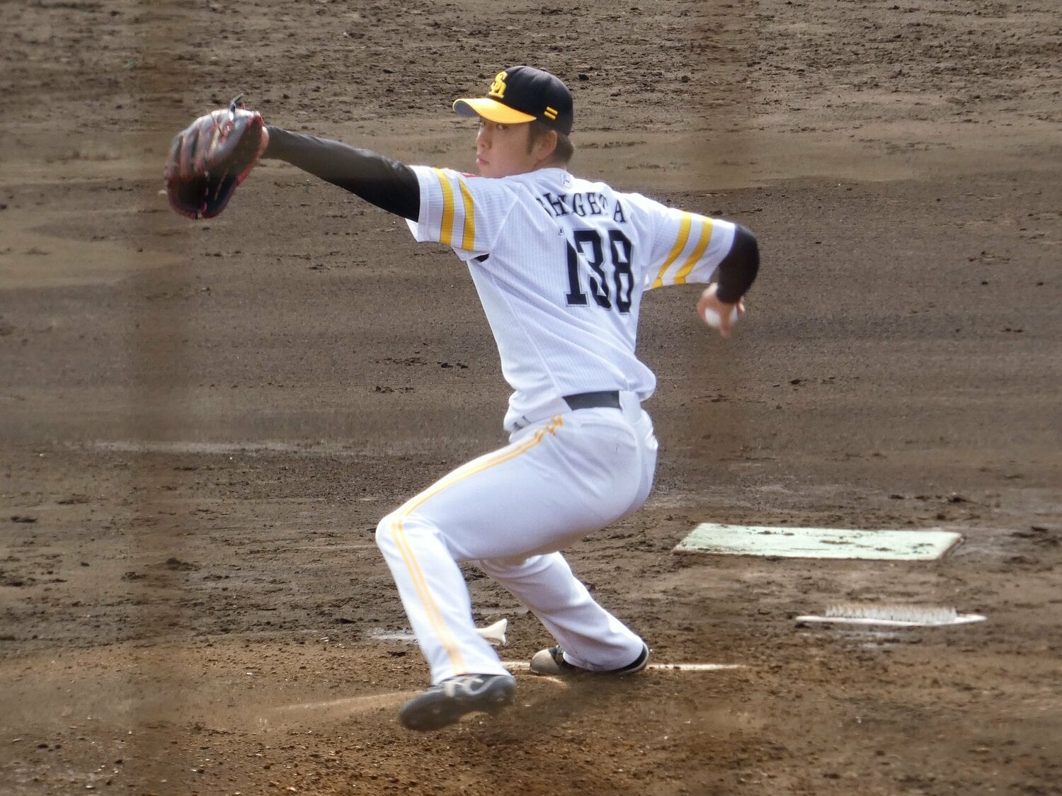 大卒4年目の右腕・重田倫明　©Kotaro Tajiri